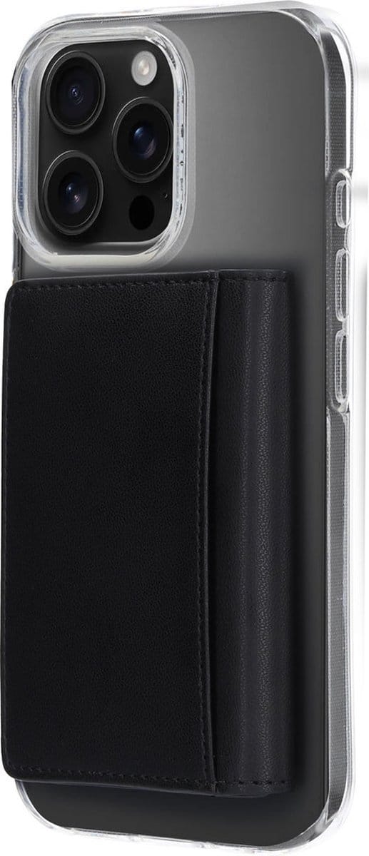 Mobiparts MagSafe Compatible Card Wallet - Zwart