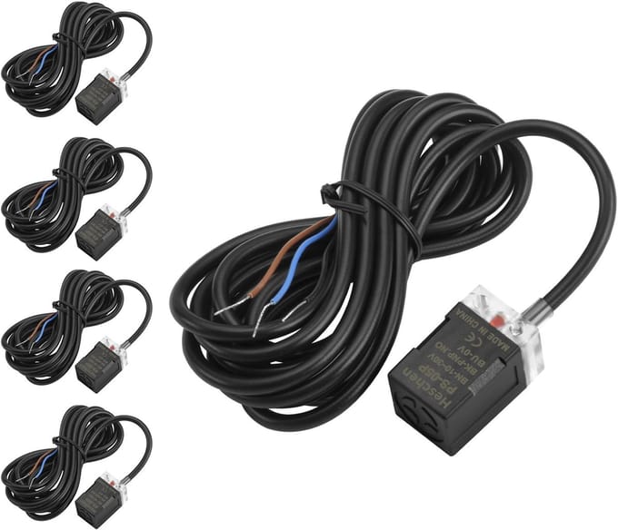 Store_8 - Inductieve proximity sensor - NO - Sensor met 5 mm afstand - 10-30V 200mA - Ideaal voor automatisering - Pack van 5