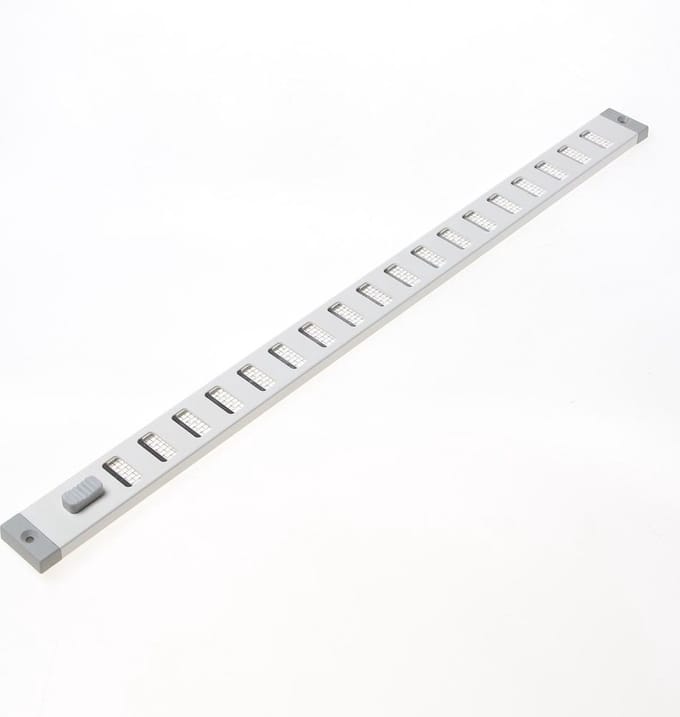 Gavo Schuifrooster aluminium wit gaas 50 x 50cm (Prijs per stuk)