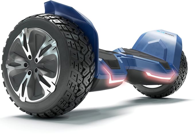 Bluewheel HX510_BLUE_V2 8.5” Premium Off-Road Hoverboard - Bluetooth