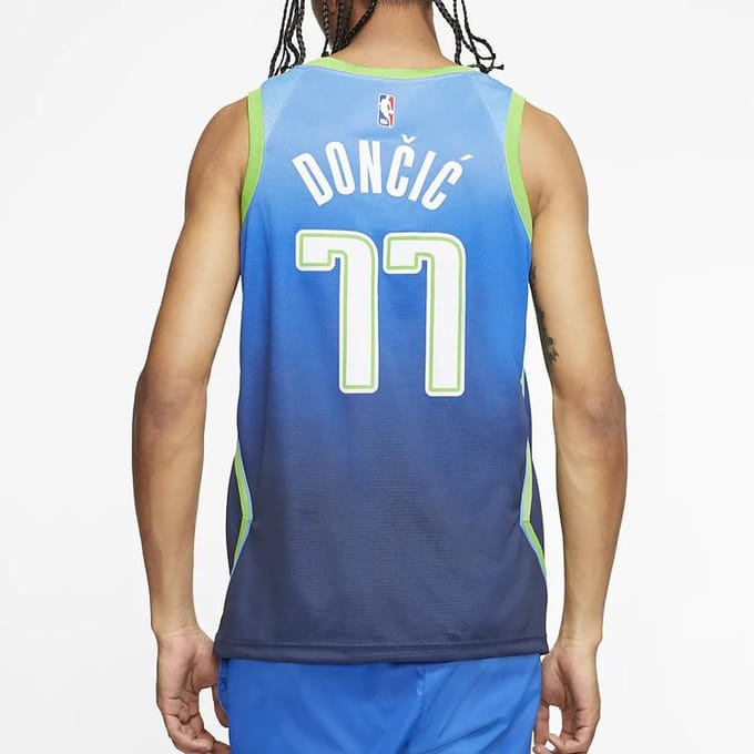 Nike Luka Doncic Dallas Mavericks City Edition Swingman AV4632-465 XL