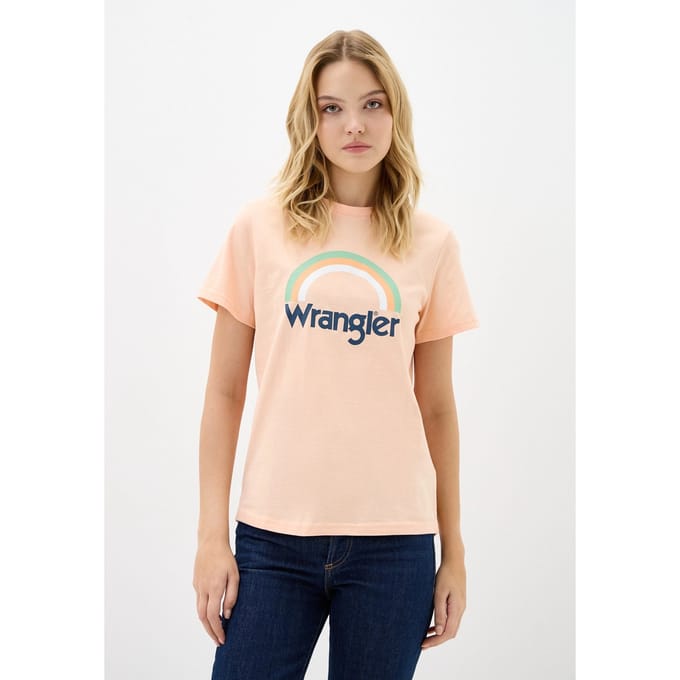 Wrangler - T-shirt - Pale Peach - M