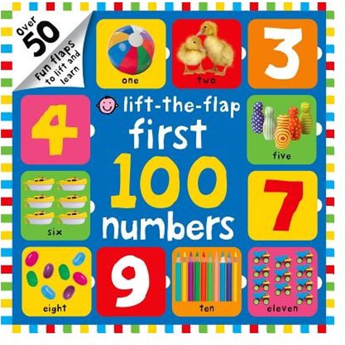 First 100 Numbers Lifttheflap - ROGER PRIDDY