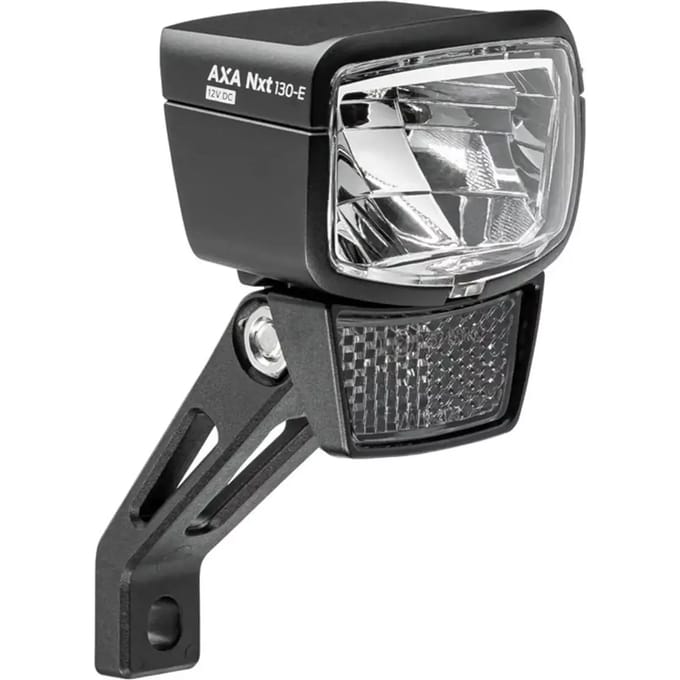 Axa 130 E-BIKE 6-12V koplamp - Zwart
