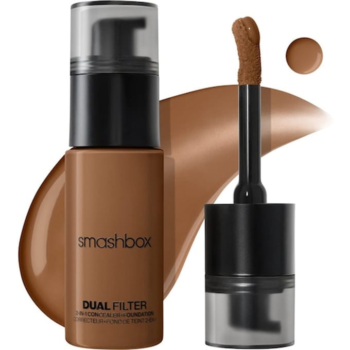 smashbox Stichting Dual Filter 2-in-1 concealer + foundation Foundation Dames 23.6 ml