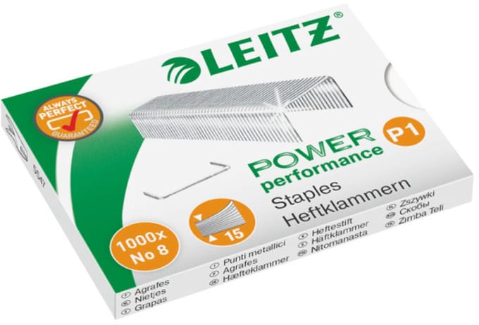 Leitz Power Performance P1 No 8 1000 nietjes