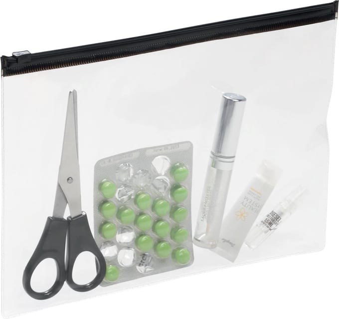 Durable documentenmap Zip bag voor ft A5, pak van 5 stuks 10 stuks