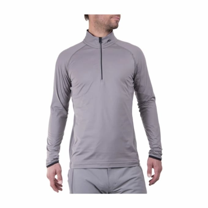 Skipully KJUS Men Feel Half-Zip Pewter-Maat 52
