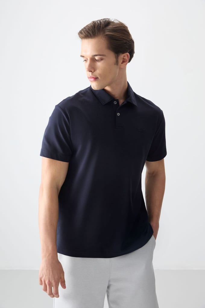 Oversized Polo Kraag T-Shirt