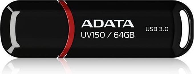 A-Data DashDrive UV128 - Zwart - 64GB - USB-stick