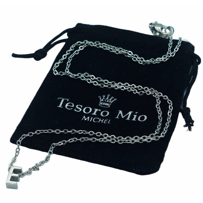 Ketting Letter E Letterhanger - Minimalistisch - Premium Staal