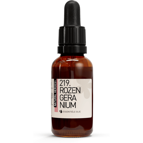 Natural Heroes Rozengeranium Etherische Olie - 30 ml