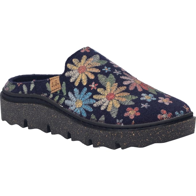 JOSEF SEIBEL Dames Slipper Carmaux 01 in blauw
