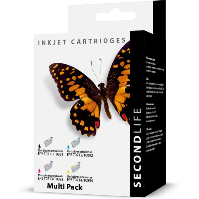 SecondLife - Multipack Epson 711  712  713 en 714 (T 0715)