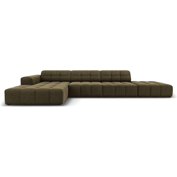 Hoekbank Chicago links velvet | Cosmopolitan Design
