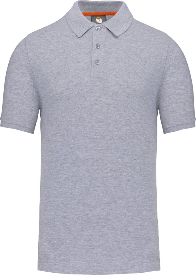 WK. Designed To Work Eco friendly poloshirt WK207 - Oxford Grey - M