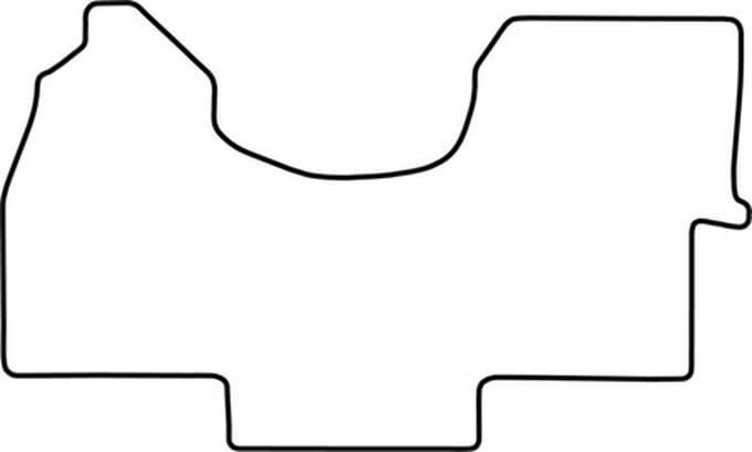 Automatten | Mattenset Mercedes Sprinter - Voormat - modellen met stoel - 2006 - 2018