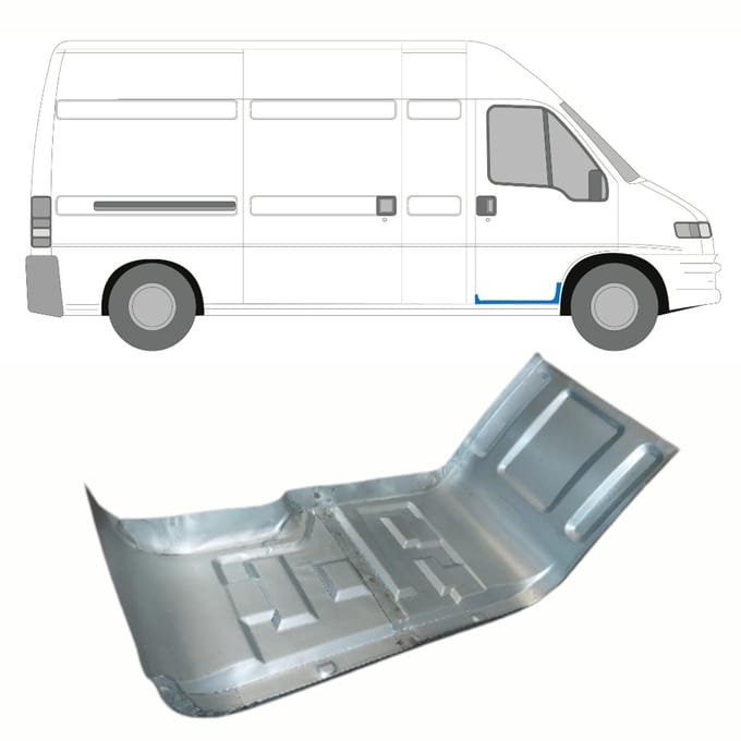 Reparatie voorste trap voor Citroen Jumper 1994-2006 / Rechts