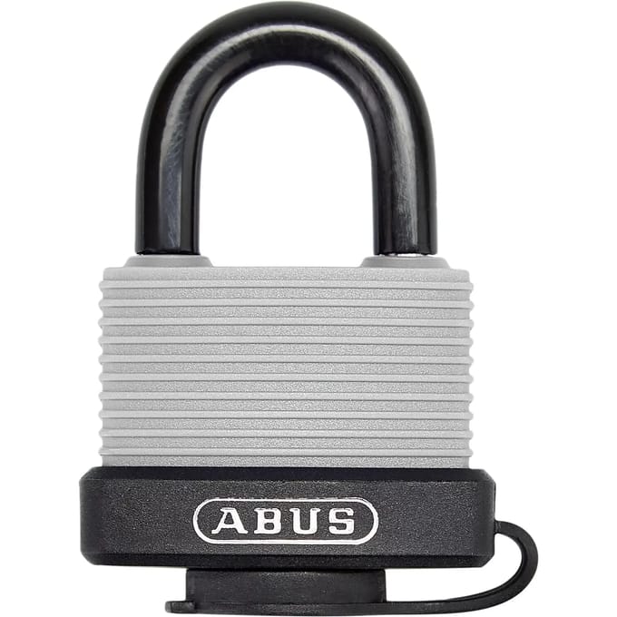 Aluminium beugelslot, kan worden geopend Abus
