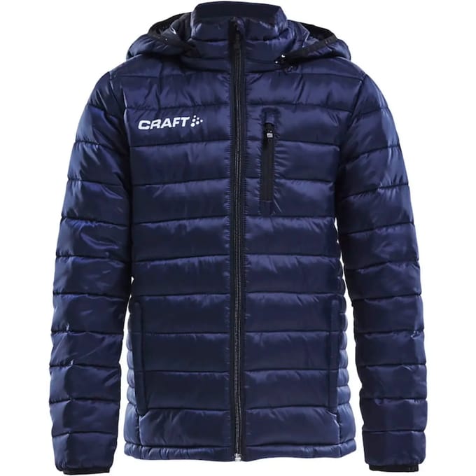 Craft Isolate Donsjas Met Kap Kinderen - Marine | Maat: 122/128