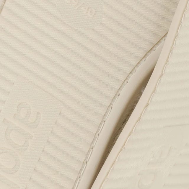 Apollo Dames Instap Pantoffel Vilt OffSloffen -White Sloffen - Maat 41/42