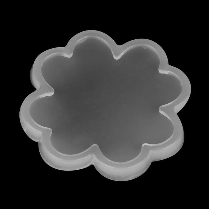 6 Soorten Cirkel Vierkant Hart Ster Vorm Siliconen Vorm Taartdecoratie Chocoladevorm Set DIY gray