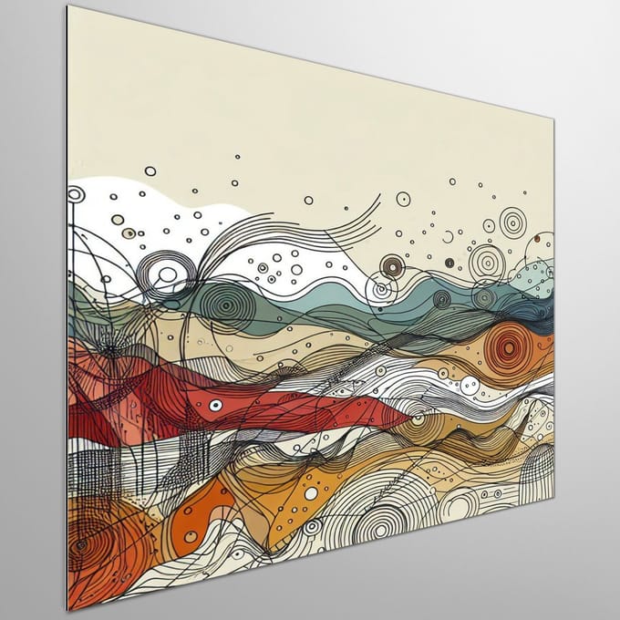 Kunstprint | Wanddecoratie | Dibond | 50 × 50 cm