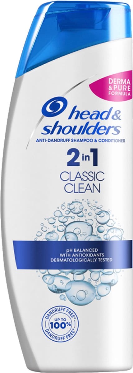Head & Shoulders - Classic Clean 2in1 - Anti-Roos Shampoo & Haarbalsem - 360 ml
