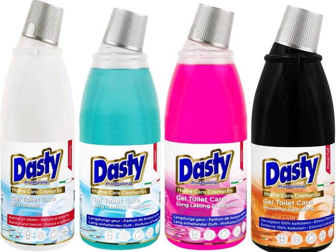 Dasty WC-gel set van 4