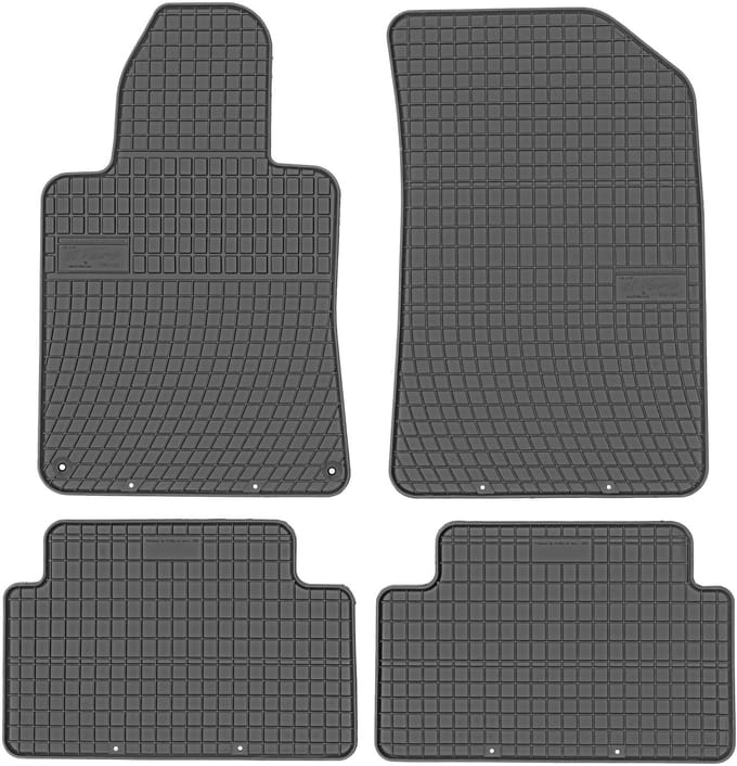 Frogum Max-Dywanik - Peugeot 508 - Rubberen Automatten - 2011-2018 - Voor met Bevestiging