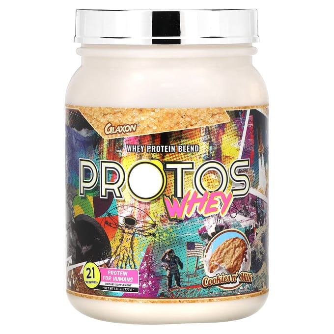 Glaxon, Protos Whey, Cookies & Milk, 1.71 lb (777 g)