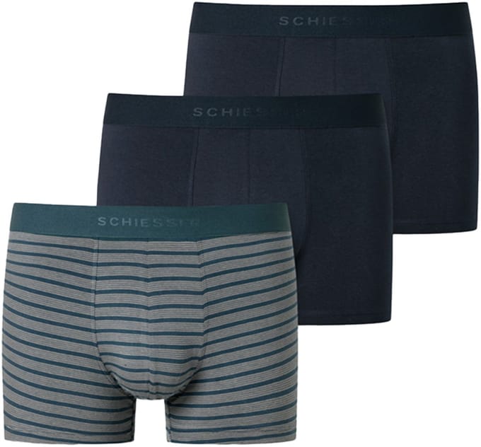 Schiesser – Organic Cotton 3Pack - Short – 180199 – Assorti – Maat M