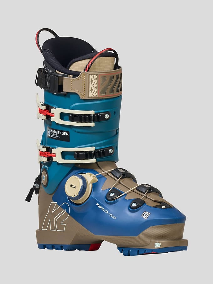 K2 Mindbender 120 BOA, skischoenen, heren, blauw/bruin