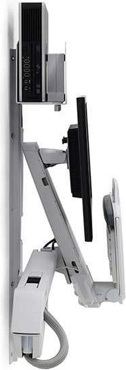 Ergotron StyleView Sit-Stand Combo System with Small CPU Holder