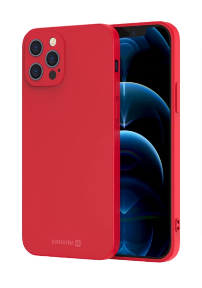 Swissten Hoesje Geschikt voor SM-A366B Galaxy A36 Soft Joy Case - 34500441 - Red