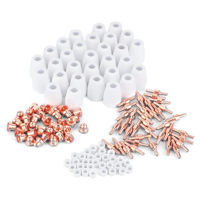 Lot de 130 buses de découpe plasma pour pistolet de soudage de véhicule, accessoires pour PT31 LG40