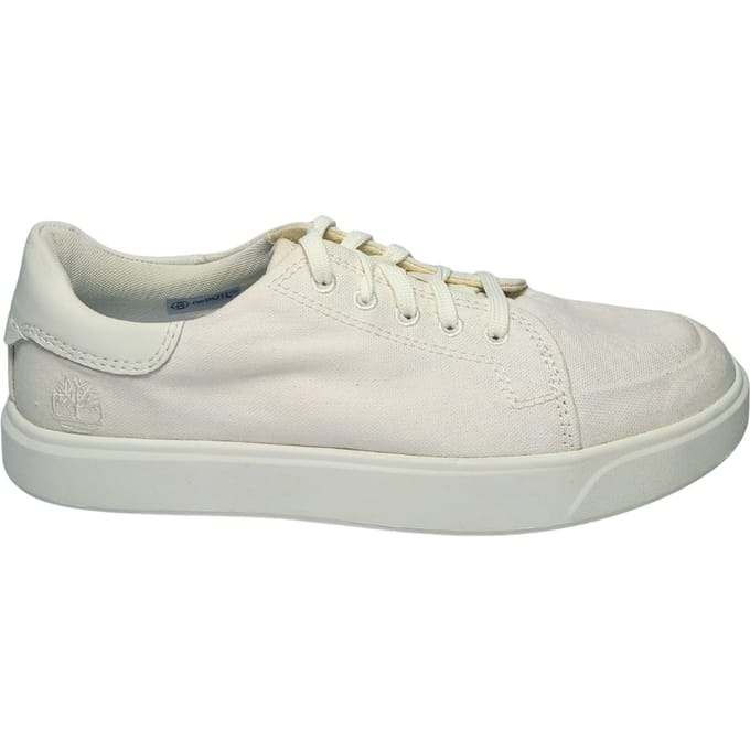 Mannenschoenen Timberland Emerson Street Low Lace Sneaker White Canvas
