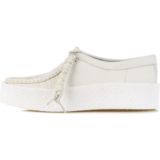 Lifestyle-schoen dames W Wallabee Cup Wit/nubuck