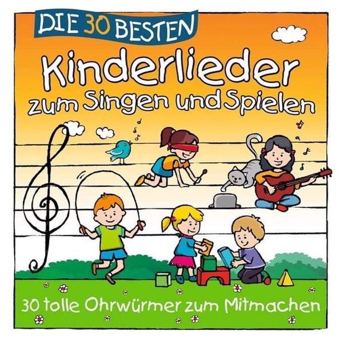 Sommerland, Simone - Die 30 Besten Kinderlieder Zum Singen Und Spielen (CD)