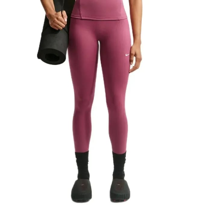Nike One Sportlegging Dames Lang Pink M/38