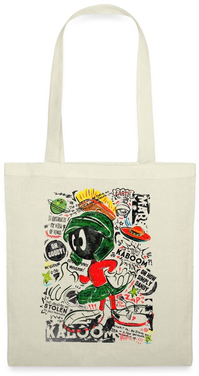 Looney Tunes Marvin The Martian Tas Van Stof Schoudertas