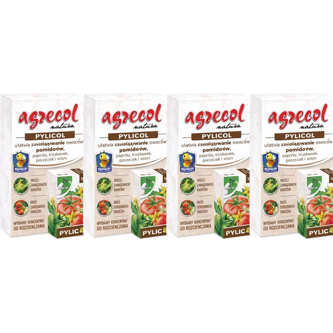 AGRECOL Set van 4x Bestuiver voor tomaten pylicol 40 ml