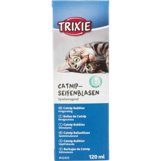 Trixie kattenkruid zeepbellen 120ml kat