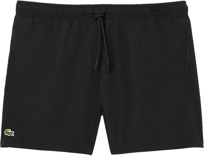 Lacoste zwemshort - men's swimming trunks - zwart