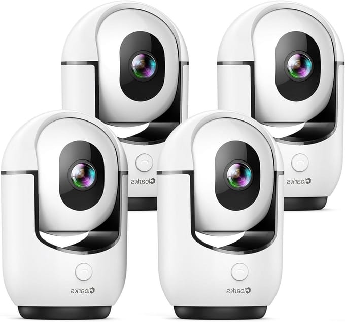 Beveiligingscamera Binnen - Wifi Camera - Huisbewaking - AI Bewegingsdetectie - 2K Resolutie - Wit