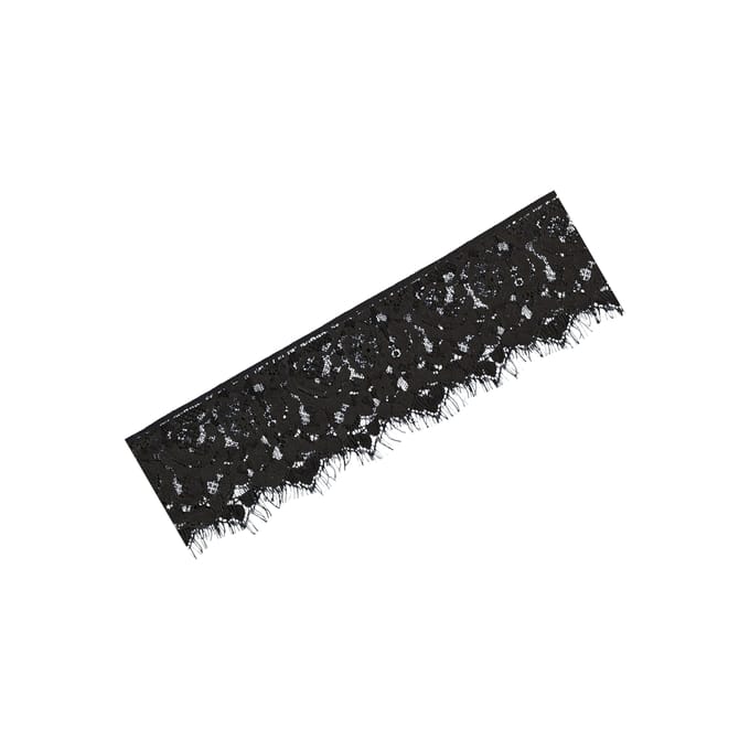 Ouch! Mystère Lace Mask Blinddoek - Zwart