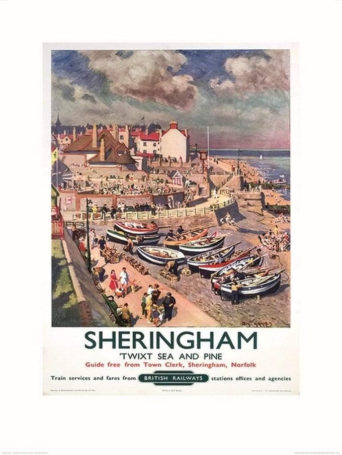 Pyramid Poster - Sheringham - 80 X 60 Cm - Multicolor