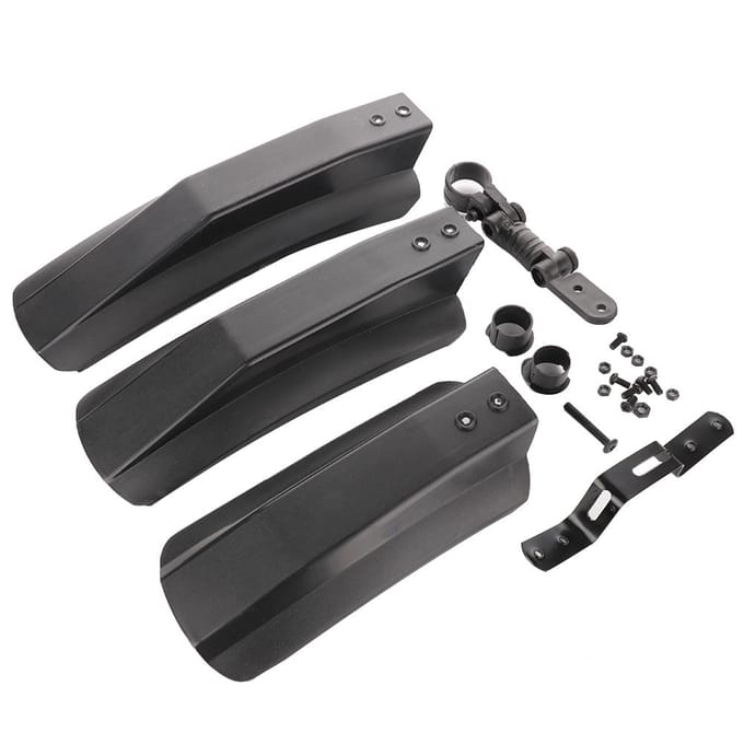 Fiets Regenbeschermer Fiets Snelspanner Spatbord Fiets Spatborden black