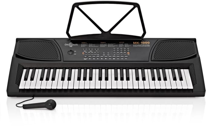 MK-1000 54-Toets Draagbaar Keyboard van Gear4music