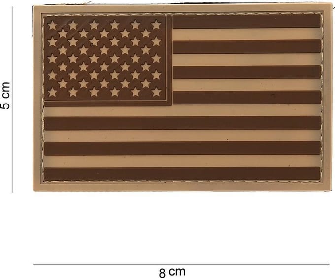 101 Inc Embleem 3D Pvc Usa Desert  11183